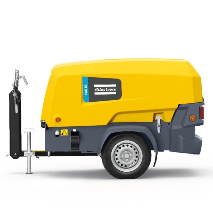 Atlas Copco XAS 88 Portable Air Compressor